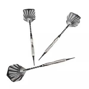 3Pcs Pro Competition 18 Grams Plastic Soft Tip Darts With Aluminium Alloy Shafts - Picture 1 of 10