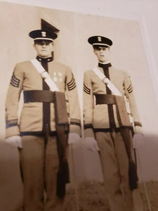 Militär Kadetten Abschluss altes Foto - Bild 1 von 3