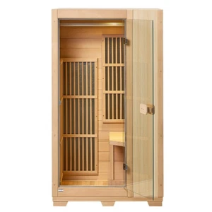 Infrarotkabine Infrarotsauna Wärmekabine Saunakabine Sauna 1 Person 1140 W - Bild 1 von 11