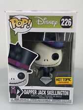 Disney Funko POP! Dapper Jack Skellington #226 (DGLT) ***DAMAGED***