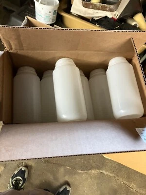 Lot of 10 HDPE Plastic Jars 16 oz Without Lids - Image 1 of 2