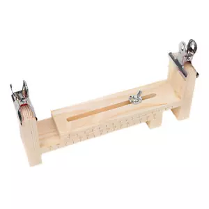 Adjustable Length Paracord Jig Bracelet Maker Wooden Frame-Paracord Braiding - Picture 1 of 7