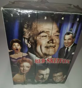 Red Skelton Greatest Comedy Shows 5-Pack VHS 2002 5-Tape Set New Sealed - Imagen 1 de 7