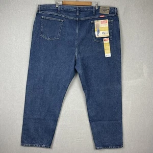 NEW Wrangler Five Star Men's 50x30 Relaxed Fit Jeans 9760WDR Straight Leg Blue - Picture 1 of 12