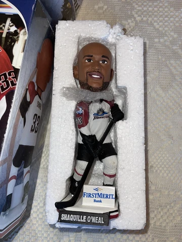 Shaquille O'Neal Los Angelos Lakers Bobblehead Lake Erie Monsters Shaq RARE NIB Cover