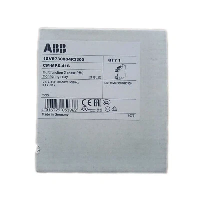 1PCS Brand New Ones ABB CM-MPS.41S monitoring relay Free shipping - Image 1 of 4