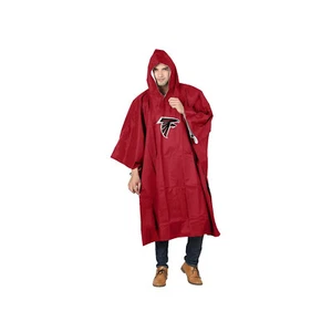 NEU Lizenzierter Atlanta Falcons Deluxe Regenponcho für Erwachsene - Bild 1 von 1