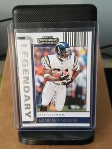 2022 panini contenders football legendary LaDainian Tomlinson LGD-LTO Chargers - Imagen 1 de 2