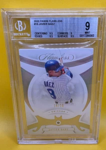 2020 Panini Flawless - Javier Báez #16 Real Diamond /20 BGS 9 - Picture 1 of 2