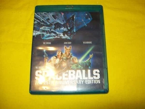 SPACEBALLS BLURAY 25TH ANNIVERSARY EDITION WITH RARE POSTER ( SEE PIC ) - Picture 1 of 3