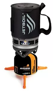 Jetboil Zip Personal Cooking System Compact Camping Stove Gas ZPCB Carbon NEW - Picture 1 of 6