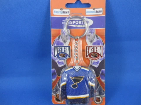 NHL ST. LOUIS BLUES KEYCHAIN MINI SPORT COLLECTIBLES Cover