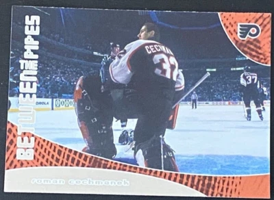 Roman Cechmanek 2001-02 In the Game-Between the pipes #103 Philadelphia - Image 1 of 2