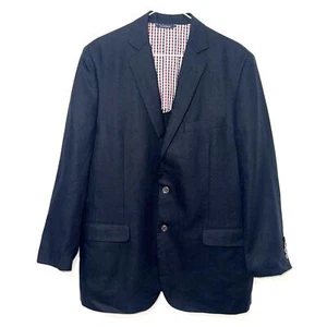 Brooks Brothers Linen 1818 Fitzgerald Blazer - Navy 42 - Picture 1 of 12