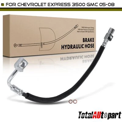 Brake Hydraulic Hose for Chevrolet Express 3500 GMC Savana 3500 05-08 Rear Left - Image 1 of 4