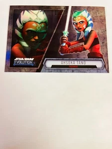 2016 Star Wars Evolution Base Card #10 Ahsoka Tano: Padawan - Picture 1 of 2