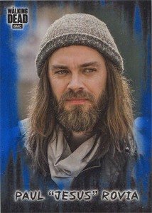 Walking Dead Hunters Hunted Blue Parallel Card 22 Base Chase 03/50