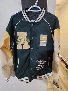 Sportjacke Sport Altnyan Streetball American Leather bestickt grün, XL - Bild 1 von 11