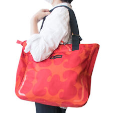 Adidas Marimekko Collaboration Tote Bag WK027 Red Orange Color From Japan