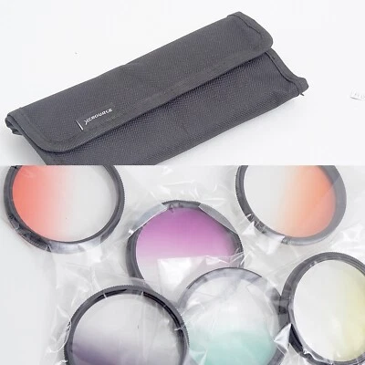 XCSOURCE 6 x GRAD 52mm FILTER SET IN A SOFT FOLDING STORAGE POUCH / CASE #AD069 - Image 1 of 4