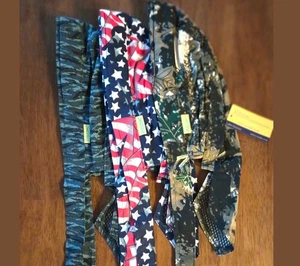 Schweißer (Feuerfuchs) Doo-Rags, (patriotisch, wild, Wald) 100% Baumwolle, 1 EA - Bild 1 von 2