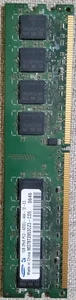 1GB, SAMSUNG MEMORY RAM 1GB2Rx8 PC2-4200U-444-12-E3 M378T2953CZ3-CD5 - Picture 1 of 3