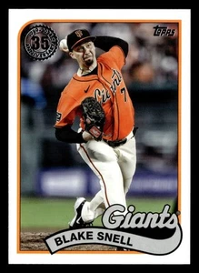 2024 Topps Update - 1989 Topps Baseball Blake Snell #89US-32 Giants - Picture 1 of 2