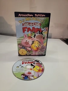 Animation Station: Old MacDonald's Sing-A-Long Farm (DVD, 2003) - VERY GOOD - Picture 1 of 3
