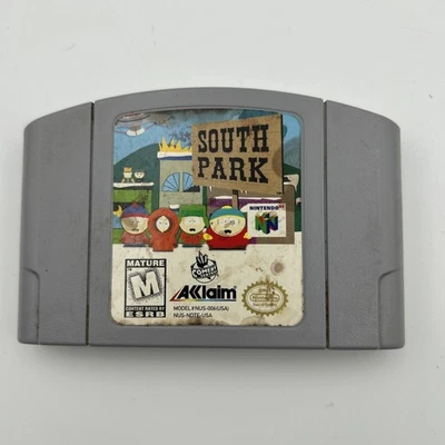 Cartucho de juego South Park Nintendo 64 N64 PROBADO FUNCIONANDO Auténtico Foto 1 de 4