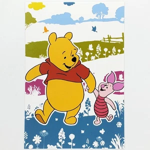 Winnie Puuh Postkarte Ferkel Disney Freunde Vögel Südkorea Kartenauflösung - Bild 1 von 2