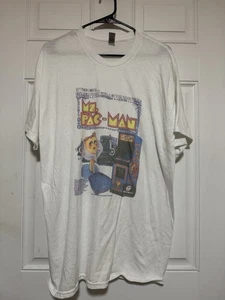 Classic Ms Pac-Man White Graphic Tee Size XL - Bild 1 von 7
