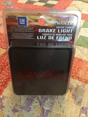 Luz de freio Bully GM GMC logotipo tampa engate padrão 2" CR-007G - Imagem 1 de 4