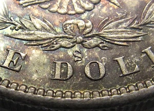 1880-S $1 NGC MS63 MORGAN DOLLAR ~ ORIGINAL COLOR & PL OBVERSE! - Picture 1 of 6