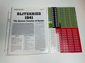 Blitzkrieg 1941 La invasión alemana de Rusia SPI Estrategia y táctica sin perforar - Imagen 1 de 5