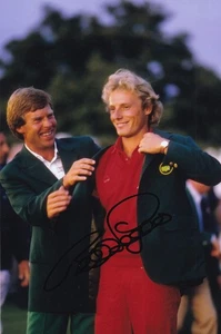 Golf - Bernhard Langer - Hand Signed 12x8 Inch Photograph - COA - Picture 1 of 1