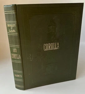 Anuario University Alabama Corolla 1971 Bear Bryant Robbie Robertson The Band - Imagen 1 de 19