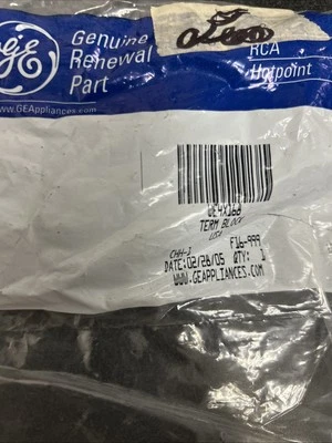 Bloque de términos de secador GE WE4X168 (G4A) Foto 1 de 2