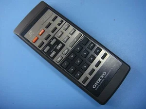 Control remoto de audio IR ONKYO RC-198C negro probado Japón JP F/S envío gratuito - Imagen 1 de 3