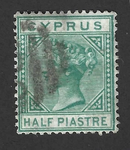 Cyprus 1881 #11 Queen Victoria F/VF Used - Picture 1 of 2