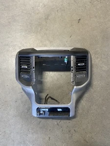 2019- 2025 Dodge Ram 2500 Center Dash & Climate Radio Trim Bezel - Picture 1 of 3