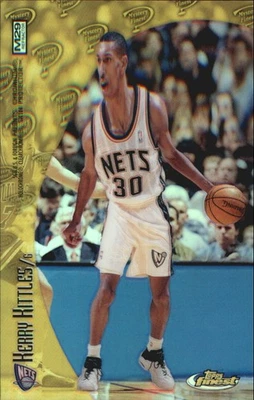 1998-99 Finest Mystery Finest Refractors #M29 Anfernee Hardaway Kerry Kittles - Image 1 of 2