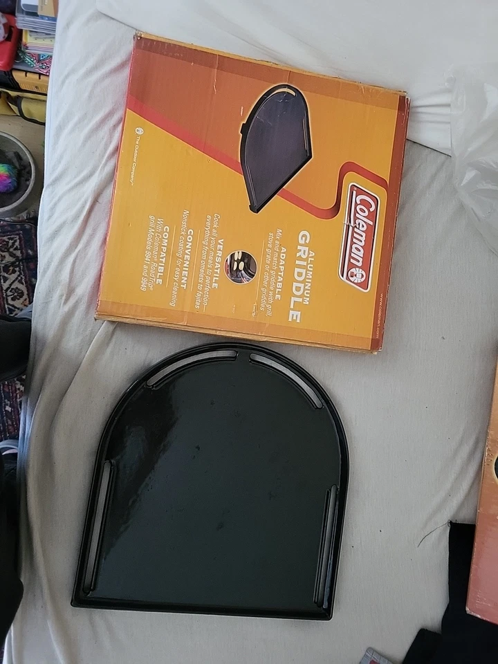  Coleman Cast Iron Griddles - Image 1 of 4