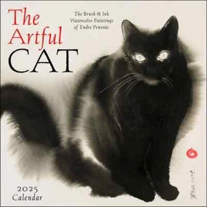 Andrews McMeel Publishing, Artful Cat 2025 Wall Calendar - Picture 1 of 3