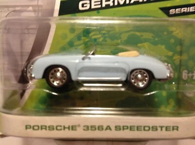 Greenlight 1:64 PORSCHE 356A SPEEDSTER azul claro Motor World Series 7 lacrado - Imagem 1 de 4