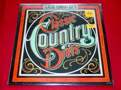 1985 SEALED Vinyl Album : CLASSIC COUNTRY DUETS mca-5599 Lynn Jones Haggard +++ - Image 1 of 3