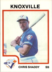 1987 Knoxville Blue Jays ProCards #1495 Chris Shaddy