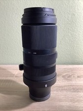 SIGMA 100-400mm F/5-6.3 DG DN OS Contemporary ( SONY E MOUNT ) - Near Mint - #Z