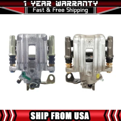 Pinzas de freno trasero izquierdo derecho volkswagen jetta 1999-2000 y soporte Foto 1 de 4