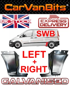 PARA MERCEDES VITO VIANO W639 03-14 DELANTERO PASO RUEDA PANEL CARROCERÍA LATERAL 2 - Imagen 1 de 11