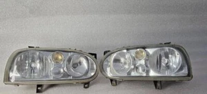 Volkswagen Golf III Headlight Set Kit 13917300 13917400 - Picture 1 of 13
